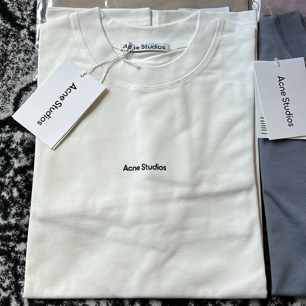 ACNE Organic Cotton Logo Longsleeve - Picture 10 of 12